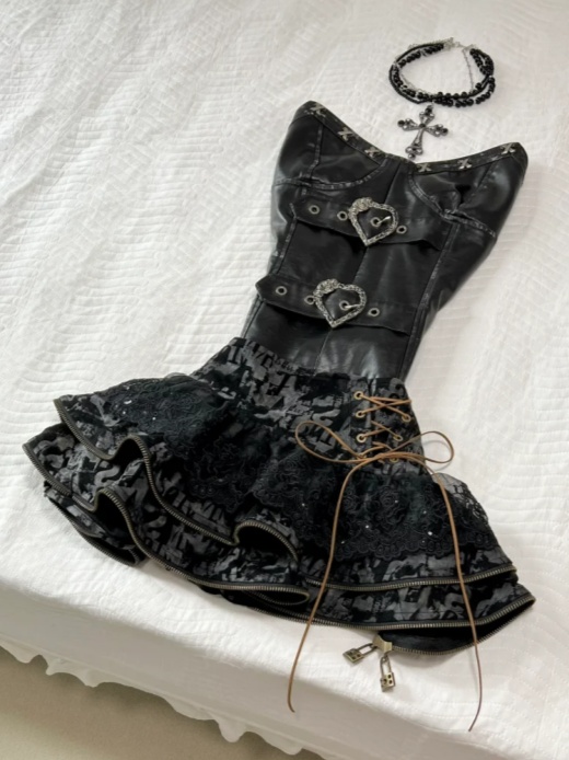 Street Fashion News - Punk Gothic Vintage Women 2 Piece