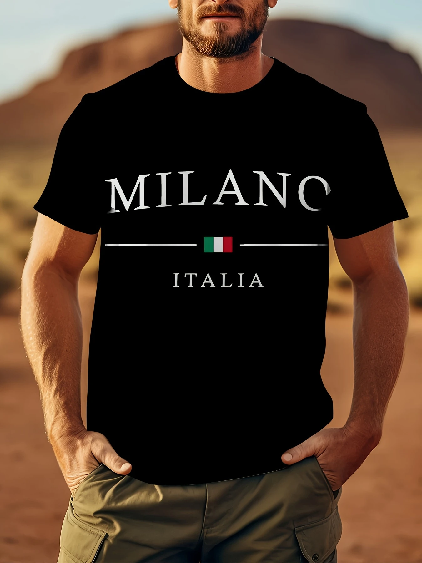 Street Fashion In Milan - Milan Italy 3D Printing Sports Quick