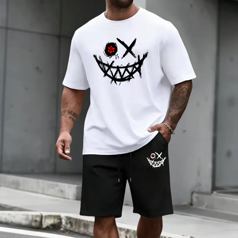 Street Fashion Clothes - 2026 Summer Men's Set T-shirt&shorts Urban