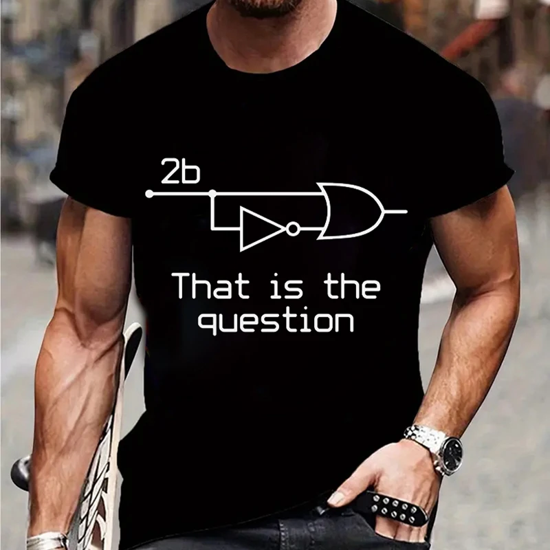 Street Fashion Theme - Men's T-Shirt, Suitable for Men, with