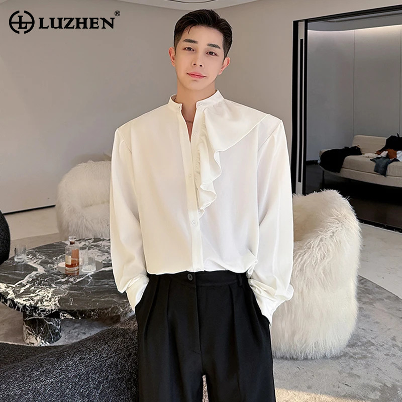 Street Fashion Reviews - LUZHEN Design Long New Fashion Shirt