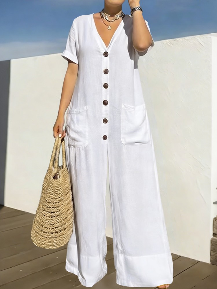 Street Fashion News - Plus Size Women Clothes Jumpsuit Summer