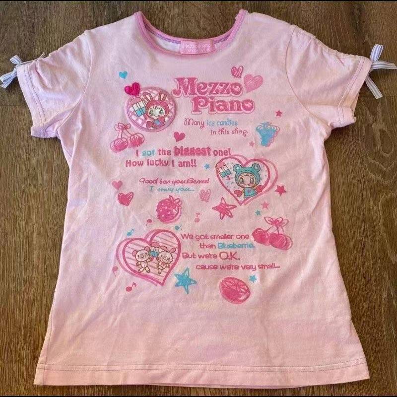 Vintage Kawaii Cute Short Slee - đánh giá và giá Street Fashion China Girl