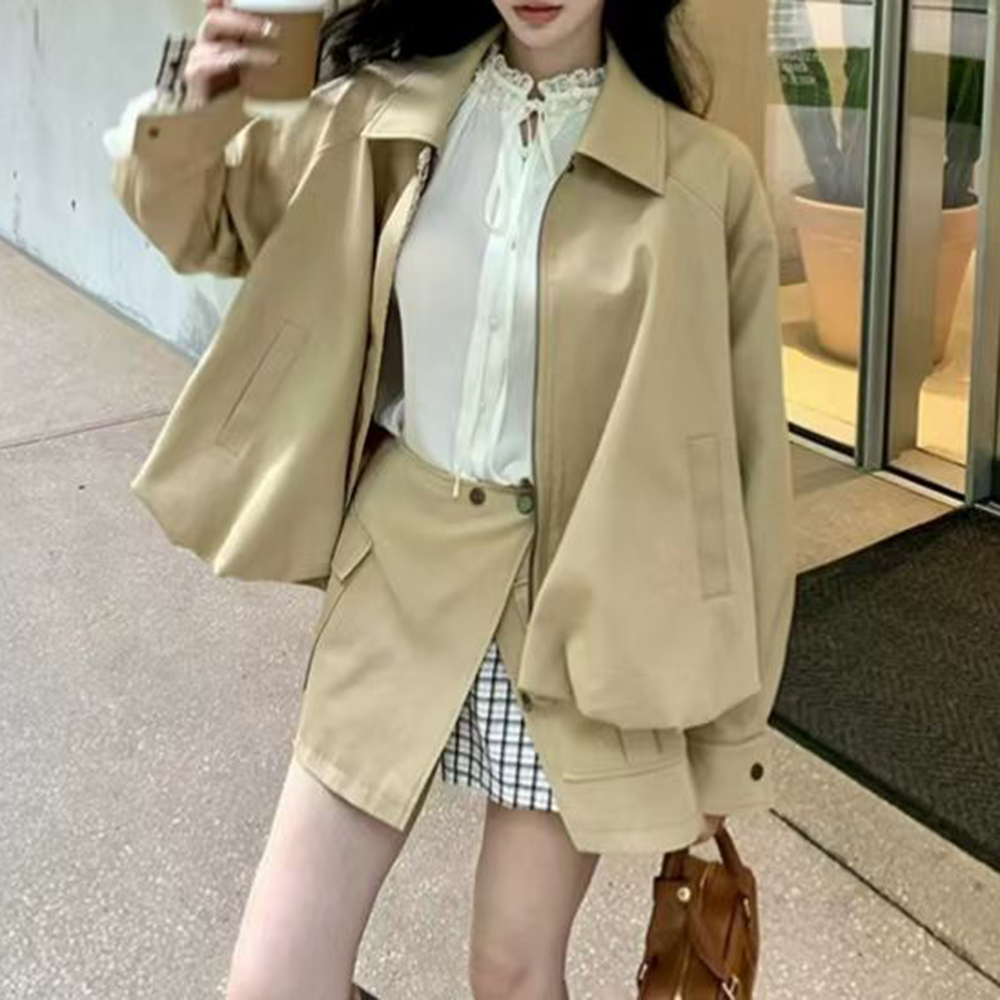 TWOTWINSTYLE Khakl Spliced Poc - đánh giá và giá Street Fashion News