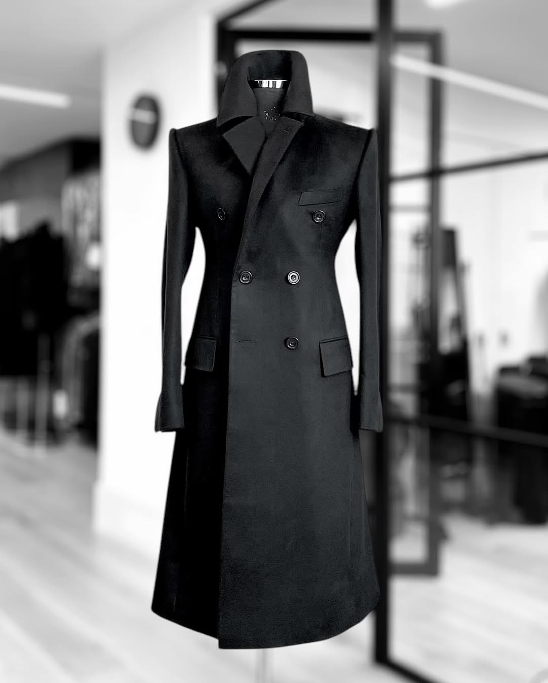 Fashion Woolen Blend Coat Men  - đánh giá và giá Street Fashion Shanghai