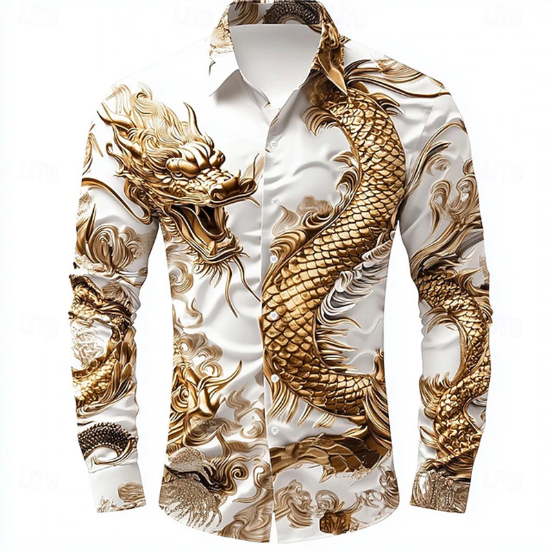Men's Shirt Long Sleeve Shirt  - đánh giá và giá Street Fashion In Chinese
