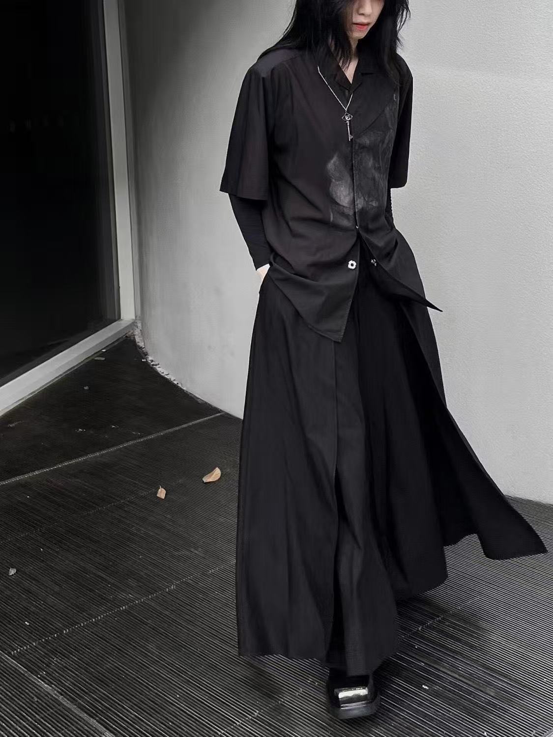 Cool Black New Chinese Style C - đánh giá và giá Street Fashion In Chinese