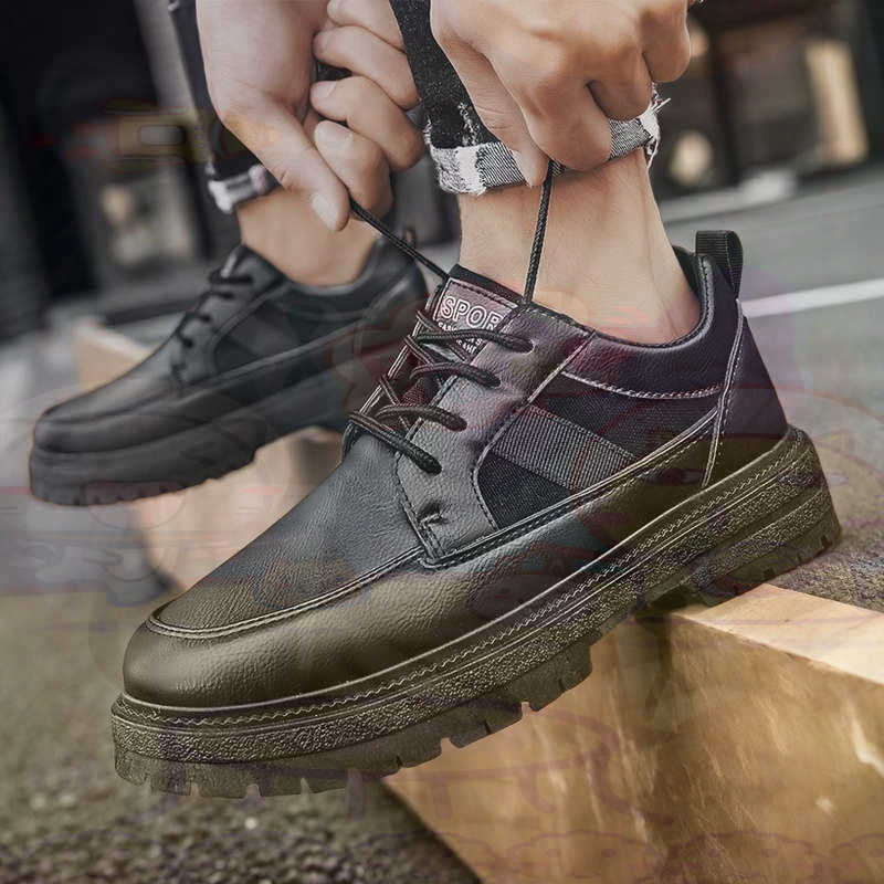 Dark Natural Leather Fashion T - đánh giá và giá Street Fashion Asian Men