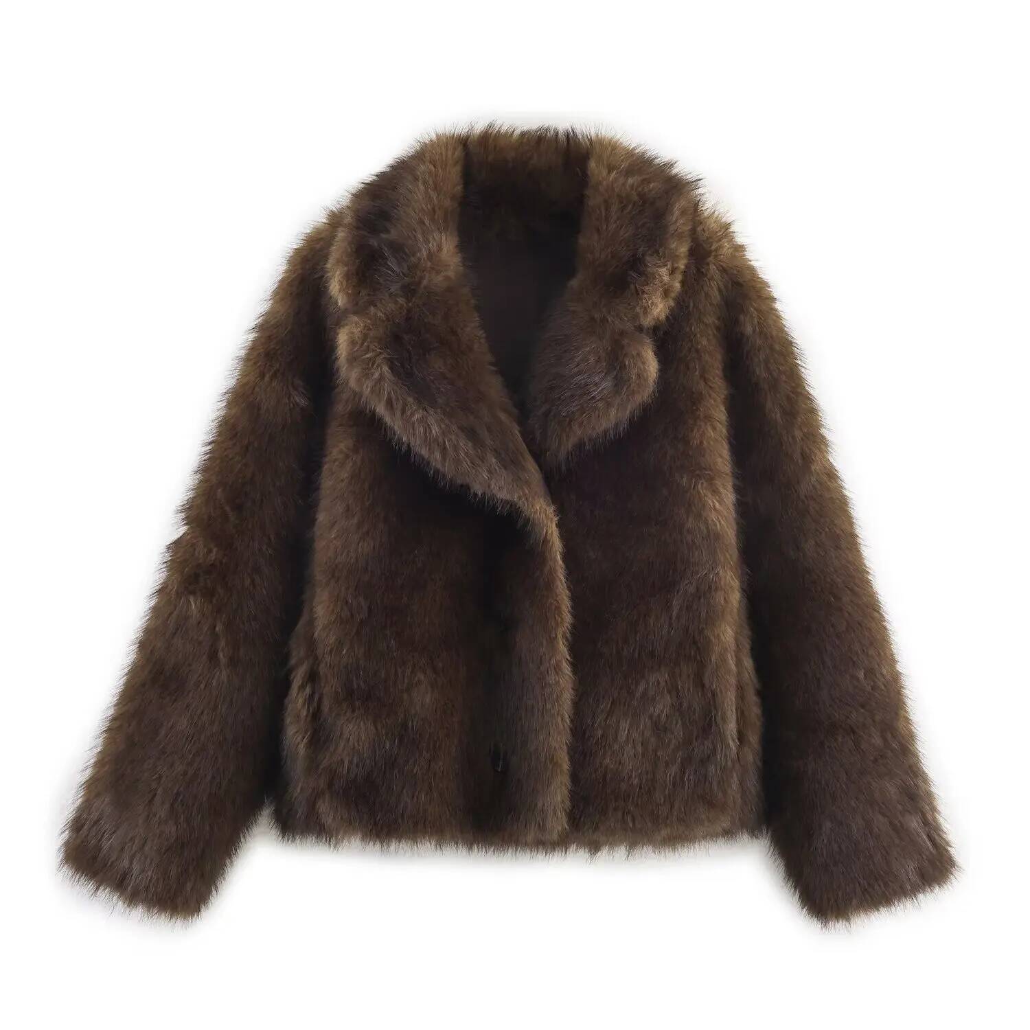 Double-Sided Artificial Fur Ef - đánh giá và giá Street Fashion Taiwan