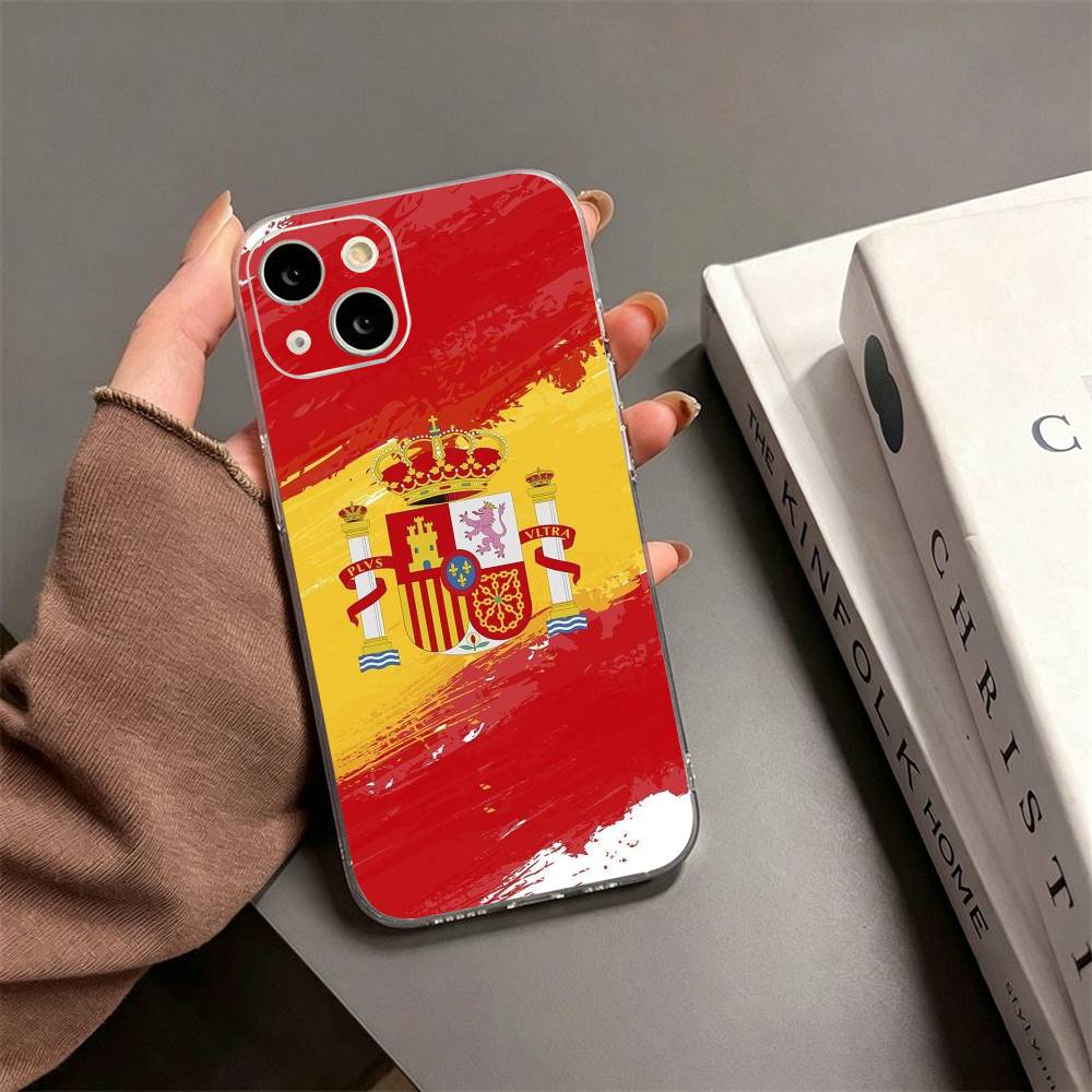 S-Spain Spanish Flag Art  Phon - đánh giá và giá Street Fashion Store