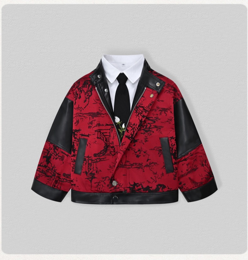 Gentleman Kids Embroidery Moto - đánh giá và giá Street Fashion News