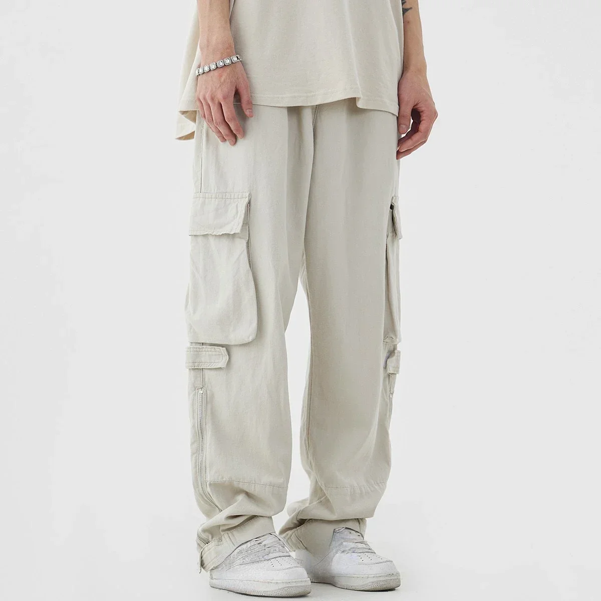 American Retro Multi-pocket Fa - đánh giá và giá Street Fashion American