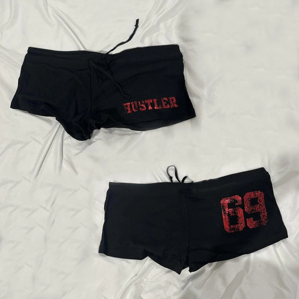 Summer Retro Punk Shorts Casua - đánh giá và giá Street Fashion American