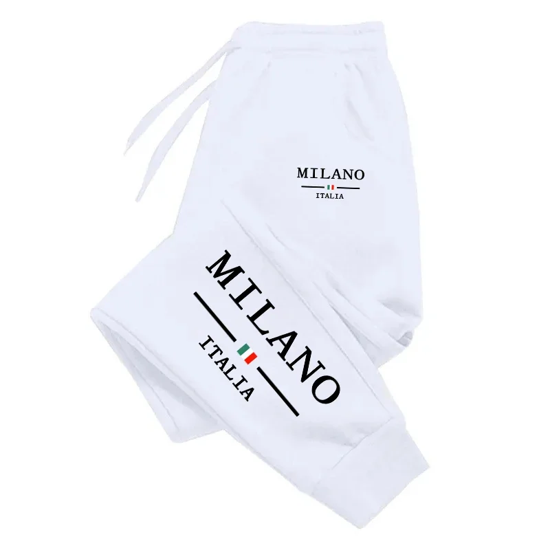 Milan Printed Mens Sweatpants  - đánh giá và giá Street Fashion In Milan