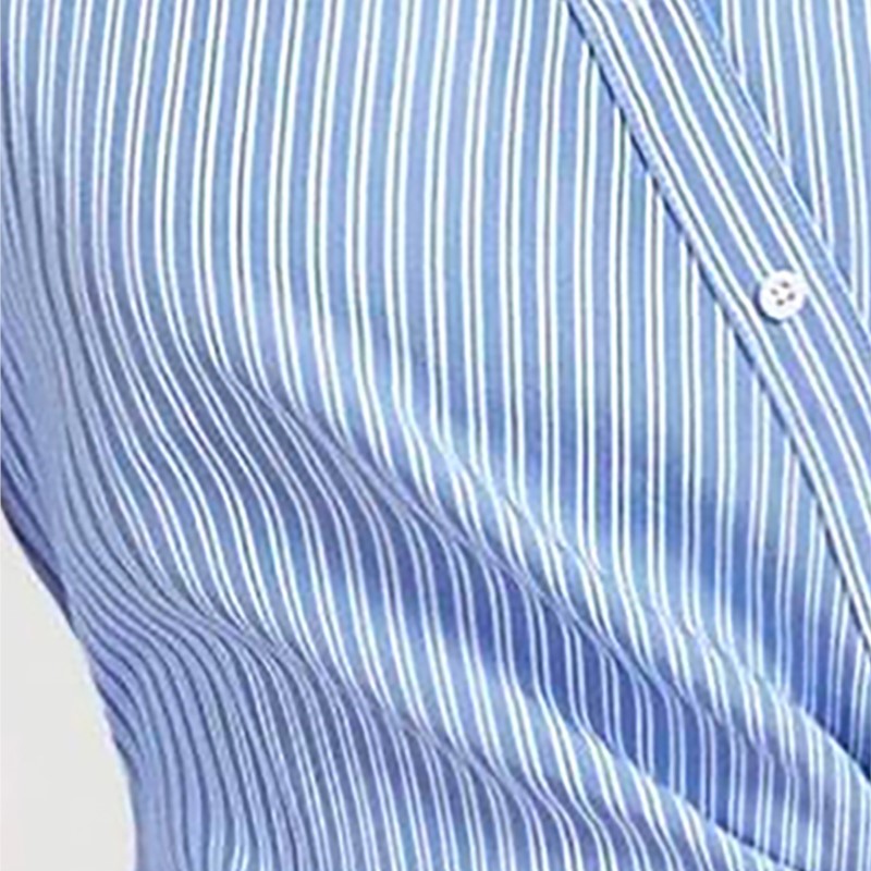 Fashion Striped Shirt For Fema - đánh giá và giá Street Fashion China Girl