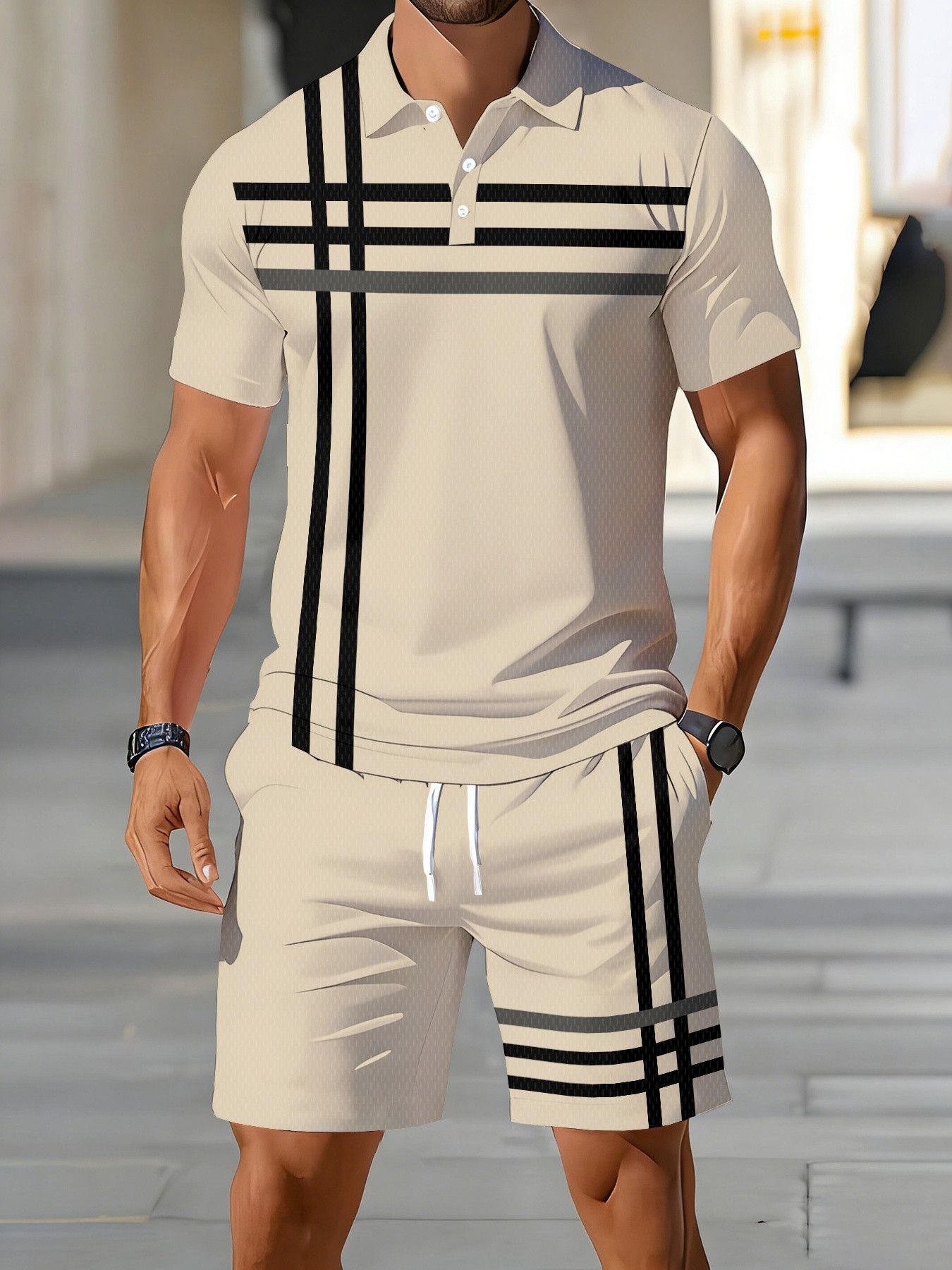 2026 Summer American Men's Pol - đánh giá và giá Street Fashion American