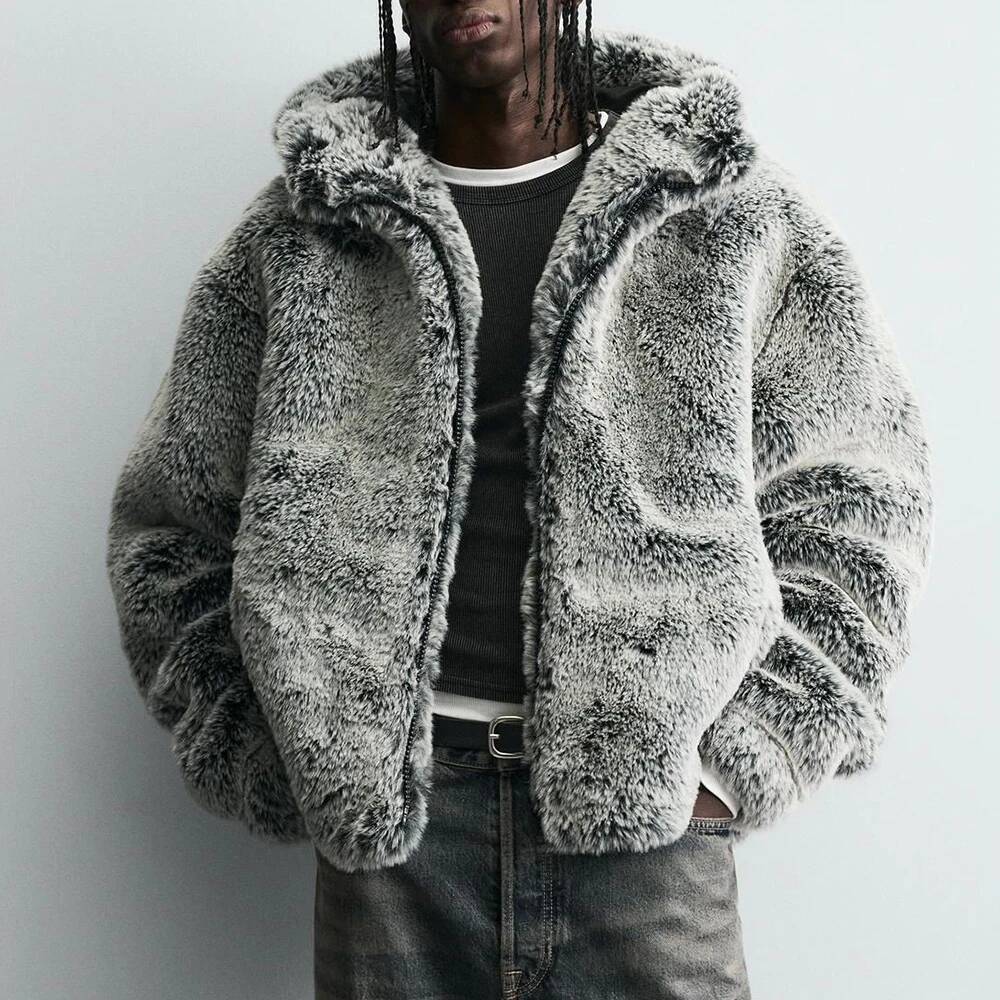 Winter New Faux Fur Long-Sleev - đánh giá và giá Street Fashion Taiwan