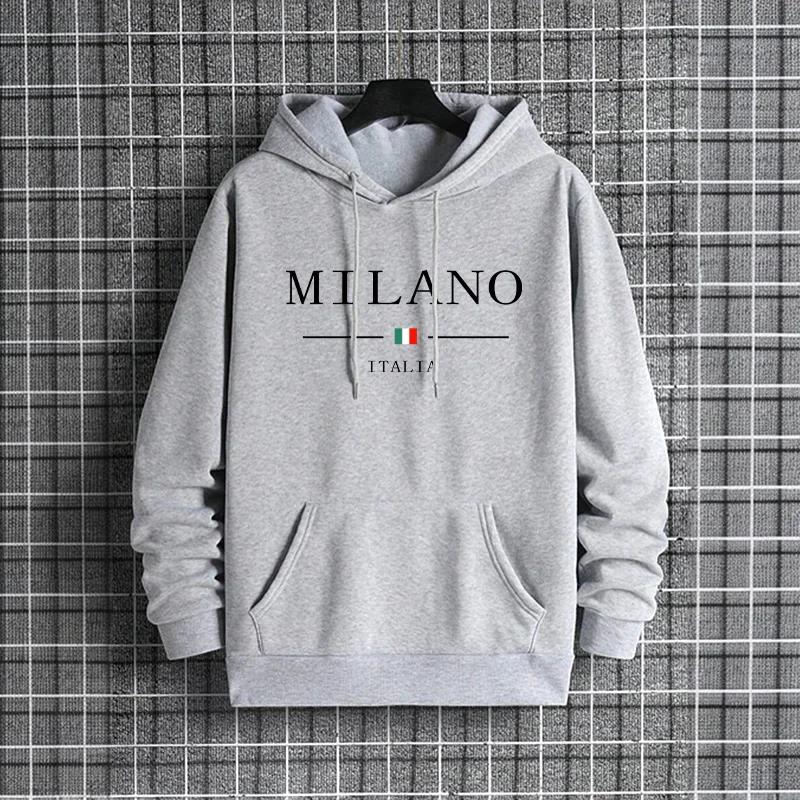 Italy Milan Fashion Men's Hood - đánh giá và giá Street Fashion In Milan