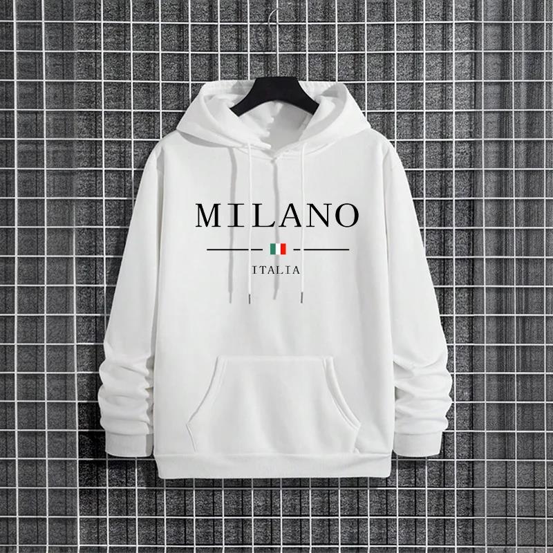 Italy Milan Fashion Men's Hood - đánh giá và giá Street Fashion In Milan