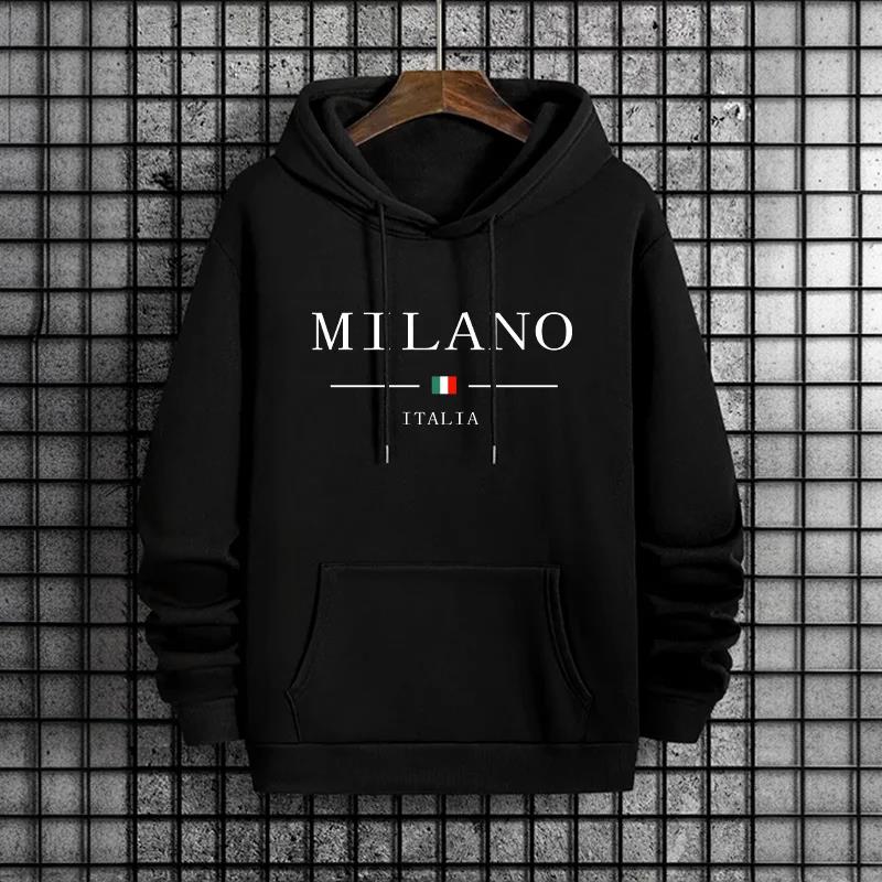 Italy Milan Fashion Men's Hood - đánh giá và giá Street Fashion In Milan