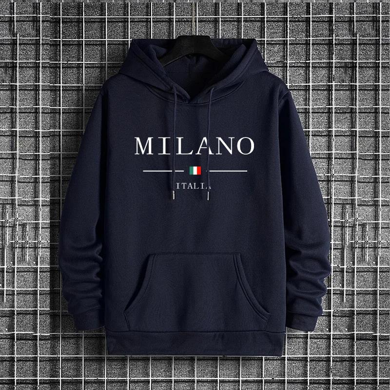 Italy Milan Fashion Men's Hood - đánh giá và giá Street Fashion In Milan