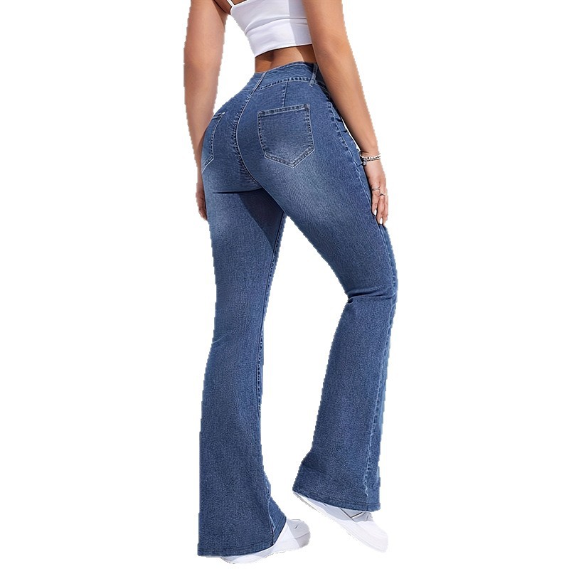 New Women Imitation Denim Flar - đánh giá và giá Street Fashion Shanghai
