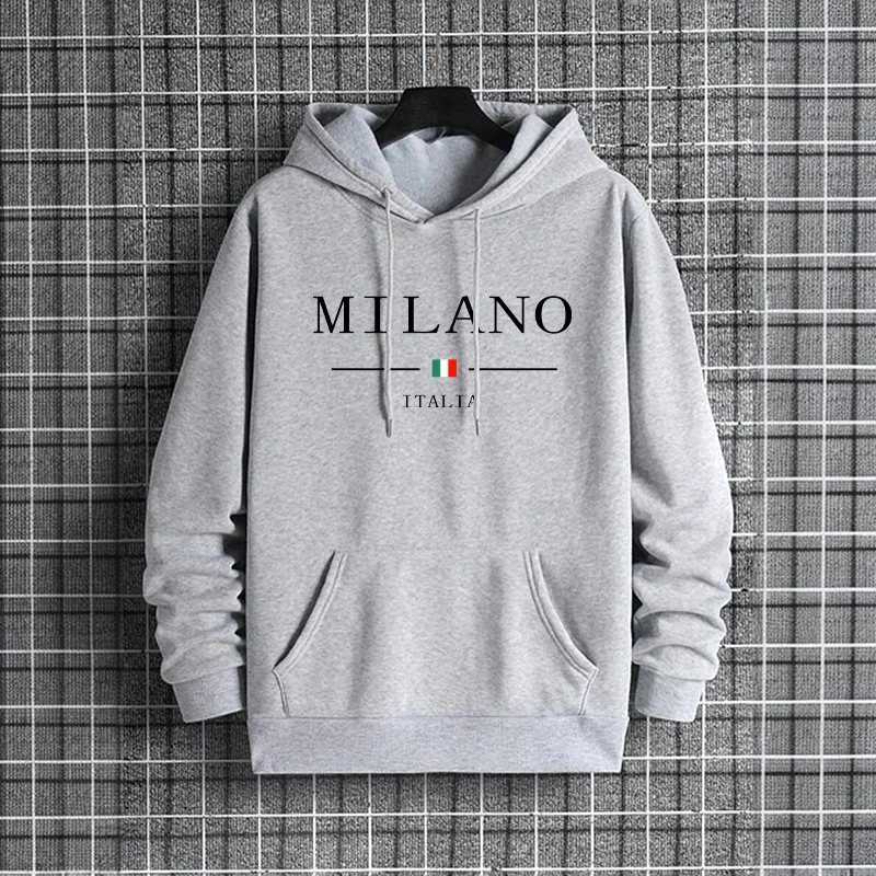 Italy Milan Fashion Men's Hood - đánh giá và giá Street Fashion In Milan