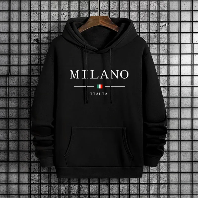 Italy Milan Fashion Men's Hood - đánh giá và giá Street Fashion In Milan