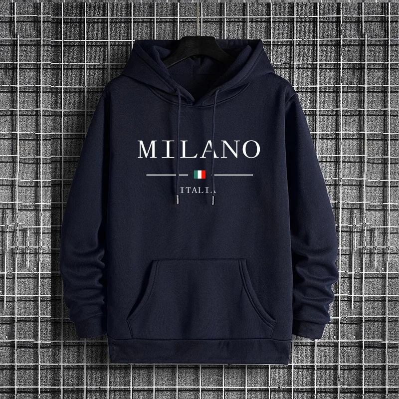 Italy Milan Fashion Men's Hood - đánh giá và giá Street Fashion In Milan