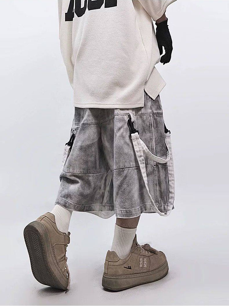Retro Hip-hop Men's Ripped Jea - đánh giá và giá Street Fashion American