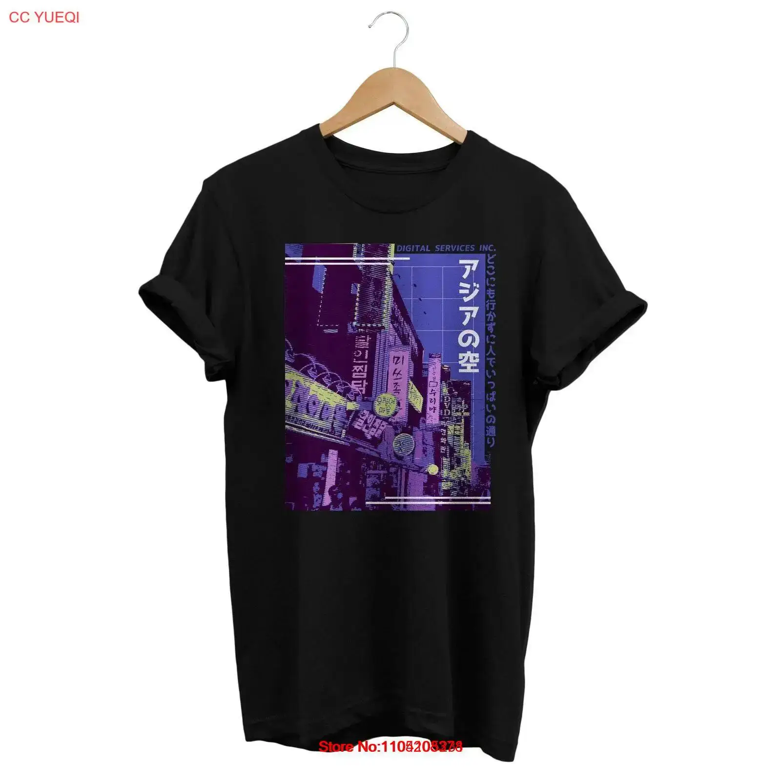 Synthwave Asian Street T Shirt - đánh giá và giá Street Fashion Asian Men